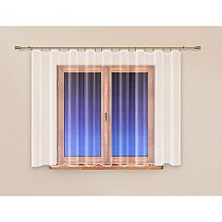 4Home Záclona Bodky mini rovná