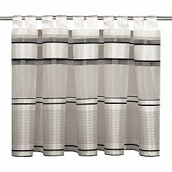 Albani Záclona krátka Buzz sivá, 140 x 45 cm