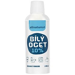 Allnature Biely ocot 10%, 1000 ml