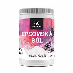Allnature epsomská soľ Materina dúška 1000 g