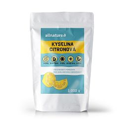 Allnature Kyselina citrónová 1000 g