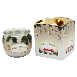 Arome Vonná sviečka v skle Ciderwood and Pine, 90 g