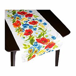 Bellatex Behúň Vlčie maky červená, 50 x 120 cm