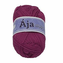 Bellatex Priadza ÁJA burgundy, 50 g / 217 m