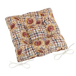 Bellatex Sedák EMA prešívaný Slnečnice, 40 x 40 cm