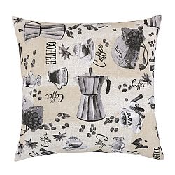 Bellatex Vankúšik EMA Kafíčko, 45 x 45 cm
