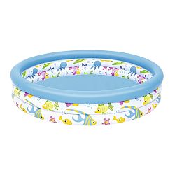Bestway Nafukovací bazénik Korál, pr. 122 cm, v. 25 cm