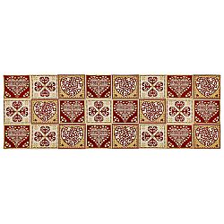 Boma Trading Behúň Srdce červená, 32 x 96 cm