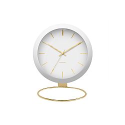Designové stolní hodiny 5832WH Karlsson 25cm 