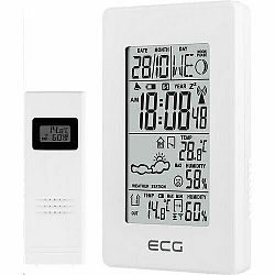 ECG MS 100 White meteostanica, biela