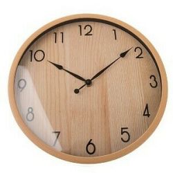 Nástenné hodiny Nature, pr. 30,5 cm, plast