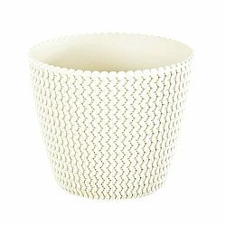 Obal na kvetináč Splofy krémová, pr. 26 cm