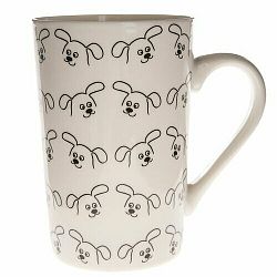 Porcelánový hrnček Crazy dog, 370 ml