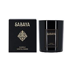 Sabaya Vonná sviečka Santalové drevo, 175 g