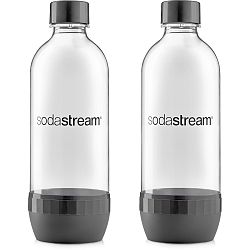 Sodastream 2x fľaša, sivá, 