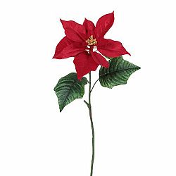 Umelá Poinsettia červená, 51 cm