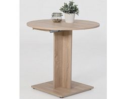 Okrúhly jedálenský stôl Rieke 80 cm, rozkladací%