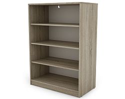 Polovysoký regál Carlos, dub sonoma, šírka 75 cm%