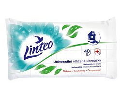 Vlhčené obrúsky Linteo Satin univerzálny, 40 ks%