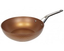 Wok panvica Origen 28 cm, medená%