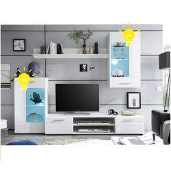 LED osvetlenie,  biela, HENRI NEW
