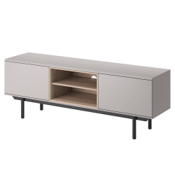TV stolík IRTV 150, sivá/dub jackson hickory, INEM