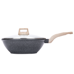 WOK panvica s pokrievkou, priemer 30 cm, KAROTE