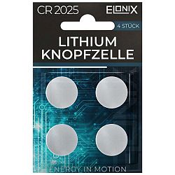 Batérie Lithium Cr2025, 4 Ks/bal.