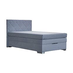 Boxspring Posteľ Johana 140x200, Sivomodrá