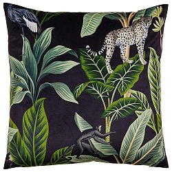 Dekoračný Vankúš Junglelife, 60/60cm, Čierna