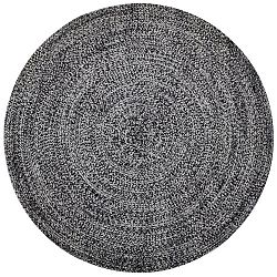 Koberec Nero Čierny/biely 160cm