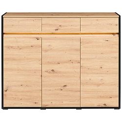 Komoda S Led Welcome, Dekor Dub/antracit