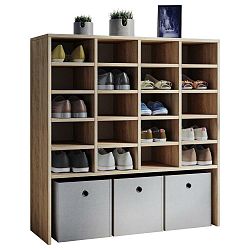Regál Na Topánky Hinsol Xl Š: 92cm Dub Sonoma