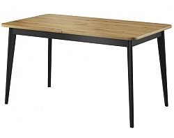 Rozkladací jedálenský stôl Nordi 140x80 cm, dub artisan%