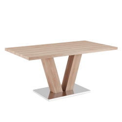 Jedálenský stôl,svetlý dub, HESTON
