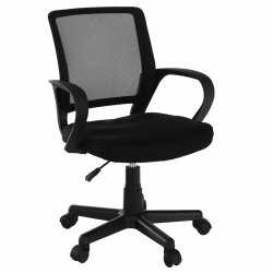 Kancelárska stolička, čierna, ADRA, rozbalený tovar