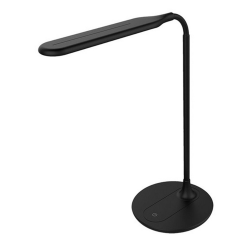 Stolná lampa, stmievateľná, matná čierna, WO49-B