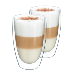 Termo pohár na latte, 2ks, 450ml, HOTCOOL TYP 2