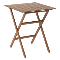 Záhradný/balkónový skladací stôl, akáciové drevo, EGELUND